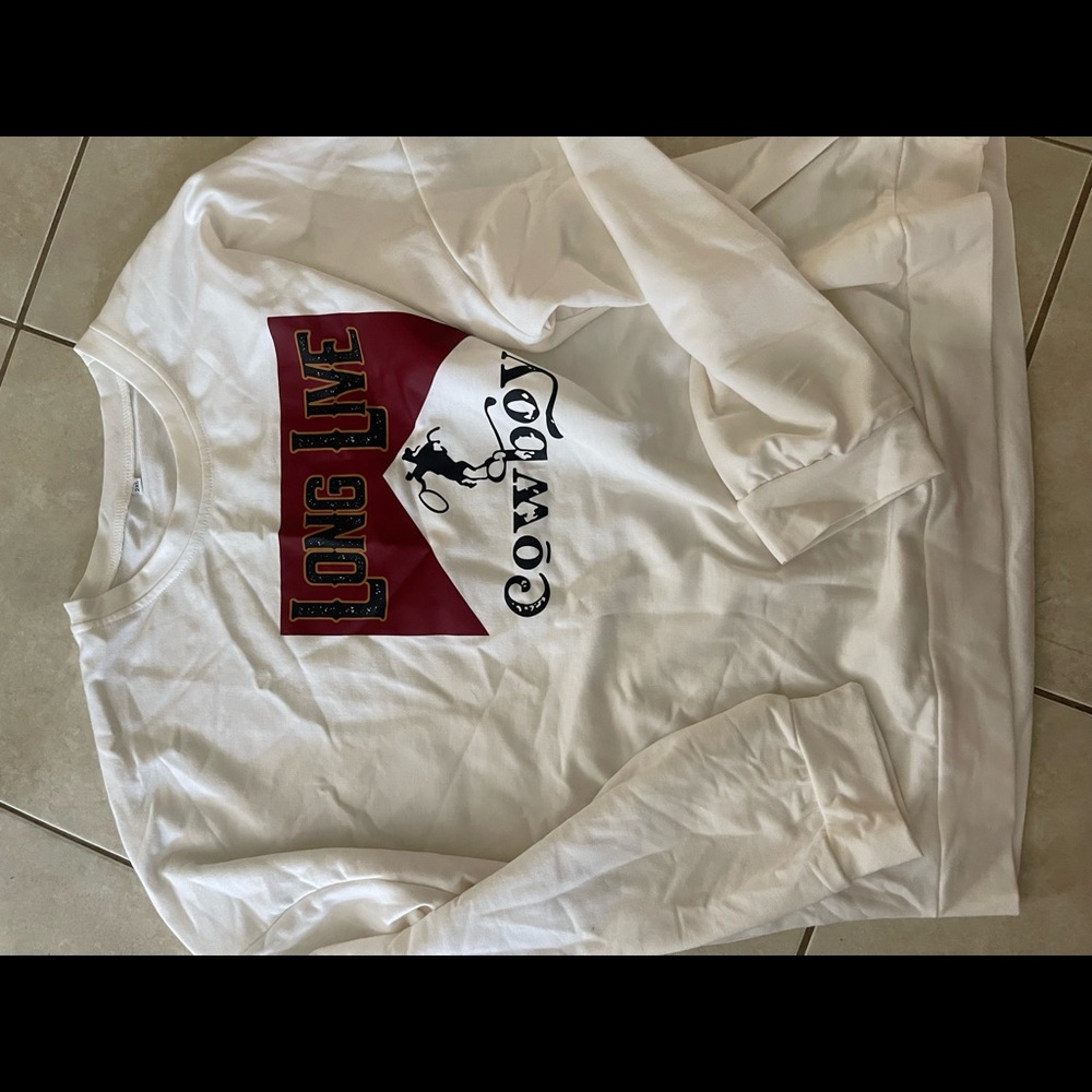 long live cowboy crewneck